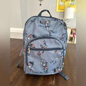 Life is Good baseball backpack